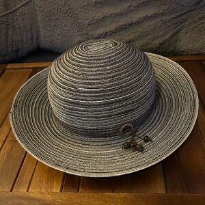 Bluish Gray Sun Hat
